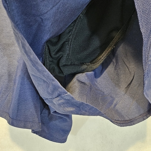 Under Armour Navy Blue Loose Heatgear Athletic Running Shorts Size L - Picture 6 of 7